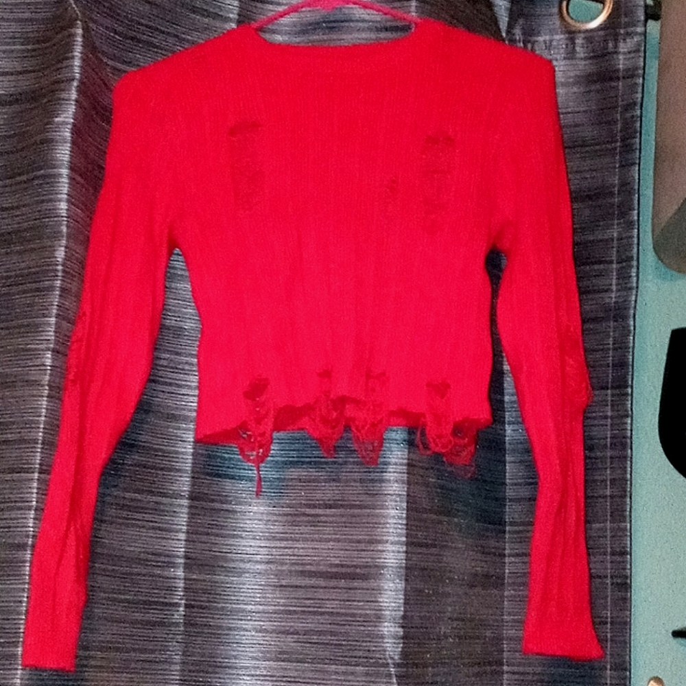 Long Sleeve rugged half top